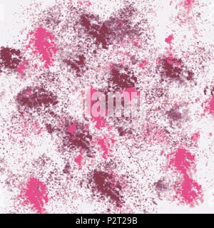 pink and violet watercolor confetti splatter background pattern, vector illustration Stock Vector