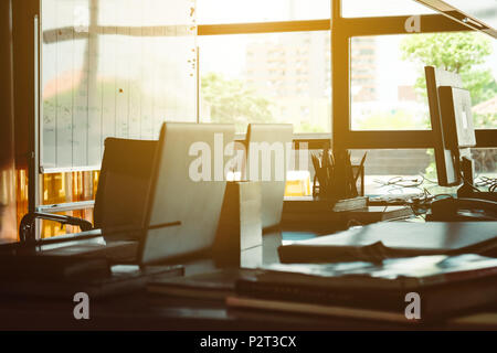image of workplace, Modern Office Interior Stock Photo