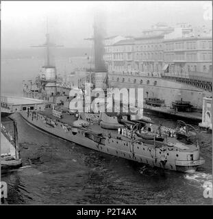 Italian battleship dante alighieri hi res stock photography and