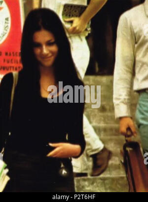 . Italian actress Antonia Santilli . August 1971. Roberto Rocchi 7 Antonia Santilli 3 Stock Photo