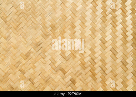 Brown weave pattern from nature material as natural background Stock Photo