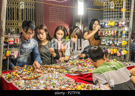 Hanoi night market Vietnam Stock Photo