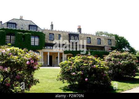 farringford house was the home of lord alfred tennyson poet in the isle of wight uk june 2018 Stock Photo