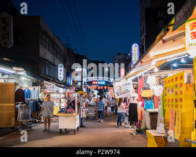 Taipei, MAY 22: Night market of Lin Jiang Street on MAY 22, 2018 at Taipei, Taiwan Stock Photo