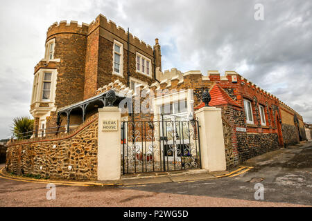 Bleak House, Broadstairs Kent, England. Believed to be the former home of Charles Dickens Stock Photo