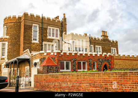 Bleak House, Broadstairs Kent, England. Believed to be the former home of Charles Dickens Stock Photo