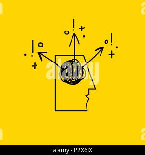 creative idea, solution Stock Vector