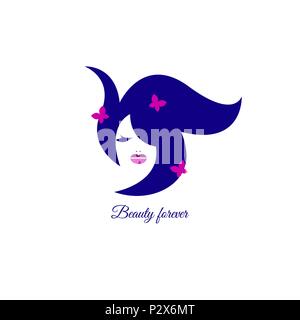 Logo beauty salon Stock Vector