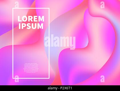 smooth silk banner Stock Vector