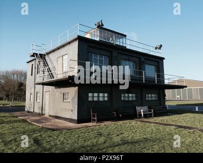 airfield war tower control shropshire sleap alamy military