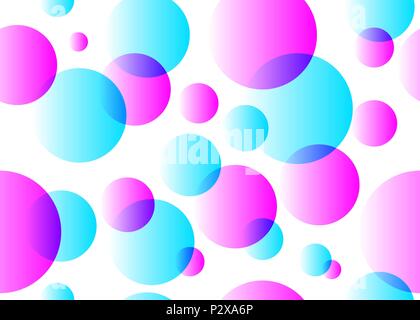 Seamless pattern with circles Stock Vector