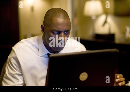 Original Film Title: OBSESSED.  English Title: OBSESSED.  Film Director: STEVE SHILL.  Year: 2009.  Stars: IDRIS ELBA. Credit: RAINFOREST FILMS / Album Stock Photo