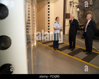 Canadian Foreign Affairs Minister Stephane Dion, right, talks with a ...