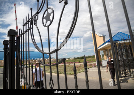 Tiraspol, Moldova, Sheriff Sports Complex Stock Photo