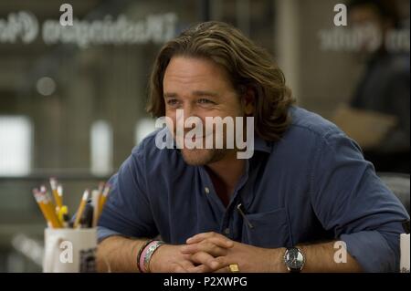 Original Film Title: STATE OF PLAY.  English Title: STATE OF PLAY.  Film Director: KEVIN MACDONALD.  Year: 2009.  Stars: RUSSELL CROWE. Credit: UNIVERSAL PICTURES / Album Stock Photo