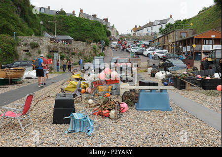 Beer Beach in Devon, England Stock Photo