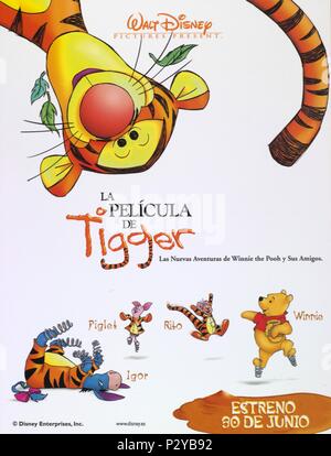 Original Film Title: THE TIGGER MOVIE. English Title: THE