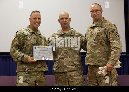 Command Sgt. Maj. Robert Sturdahl, Commandant of the 243rd Regional ...