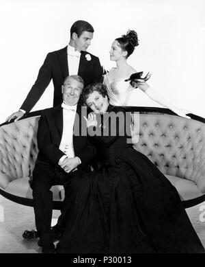 Original Film Title: ANN.  English Title: ANN.  Film Director: VINCENTE MINNELLI.  Year: 1958.  Stars: LOUIS JOURDAN; MAURICE CHEVALIER; LESLIE CARON; HERMIONE GINGOLD. Credit: M.G.M. / Album Stock Photo