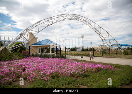 Tiraspol, Moldova, Sheriff Sports Complex Stock Photo