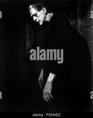 Boris Karloff Frankenstein Stock Photo - Alamy