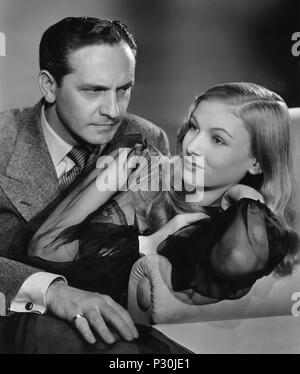 Original Film Title: I MARRIED A WITCH.  English Title: I MARRIED A WITCH.  Film Director: RENE CLAIR.  Year: 1942.  Stars: FREDRIC MARCH; VERONICA LAKE. Credit: UNITED ARTISTS / Album Stock Photo