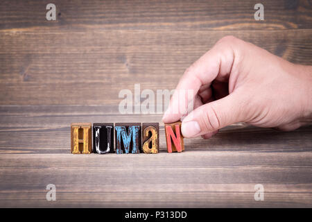 human, communication and business concept Stock Photo
