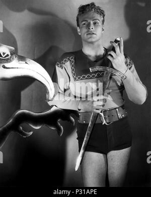 Original Film Title: FLASH GORDON.  English Title: FLASH GORDON.  Film Director: RAY TAYLOR; FREDERICK STEPHANI.  Year: 1936.  Stars: BUSTER CRABBE. Credit: UNIVERSAL PICTURES / Album Stock Photo