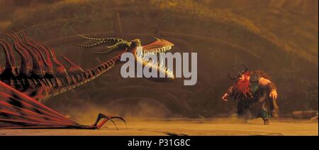 Original Film Title: HOW TO TRAIN YOUR DRAGON.  English Title: HOW TO TRAIN YOUR DRAGON.  Film Director: DEAN DEBLOIS; CHRIS SANDERS.  Year: 2010. Credit: DREAMWORKS/MAD HATTER ENTERTAINMENT/MAD HATTER FILMS/VERTIGO / Album Stock Photo