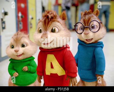 Original Film Title: ALVIN AND THE CHIPMUNKS: THE SQUEAKQUEL.  English Title: ALVIN AND THE CHIPMUNKS: THE SQUEAKQUEL.  Film Director: BETTY THOMAS.  Year: 2009. Credit: 20TH CENTURY FOX / Album Stock Photo