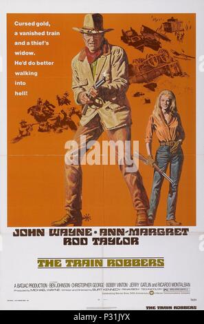 Original Film Title: THE TRAIN ROBBERS.  English Title: THE TRAIN ROBBERS.  Film Director: BURT KENNEDY.  Year: 1973. Credit: WARNER BROTHERS / Album Stock Photo