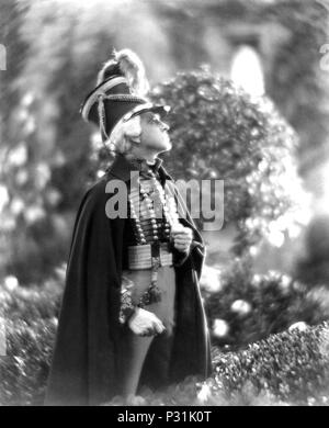 Original Film Title: BEAU BRUMMEL.  English Title: BEAU BRUMMEL.  Film Director: HARRY BEAUMONT.  Year: 1924.  Stars: JOHN BARRYMORE. Credit: WARNER BROTHERS / Album Stock Photo