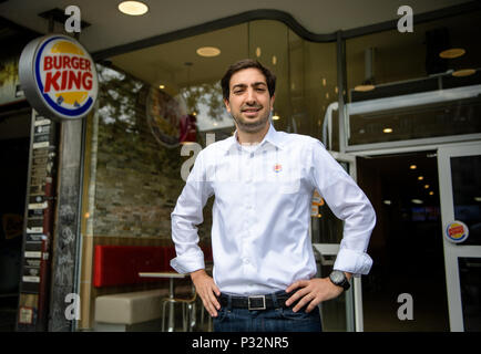 15 June 2018 Germany Munich Carlos Eduardo Baron Burger King S Manager In Germany During An Interview Photo Matthias Balk Dpa Stock Photo Alamy