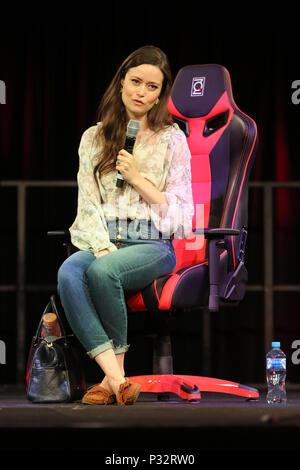 Sydney, NSW, Australia. 17th June, 2018. American actress Summer Glau attends Supanova Sydney 2018 Credit: Christopher Khoury/Australian Press/ZUMA Wire/Alamy Live News Stock Photo