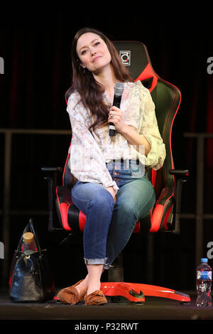 Sydney, NSW, Australia. 17th June, 2018. American actress Summer Glau attends Supanova Sydney 2018 Credit: Christopher Khoury/Australian Press/ZUMA Wire/Alamy Live News Stock Photo