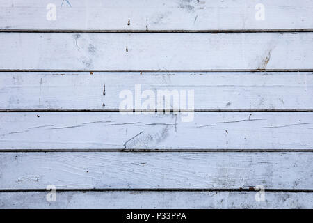 White old wooden background with retro and dirty texture Stock Photo