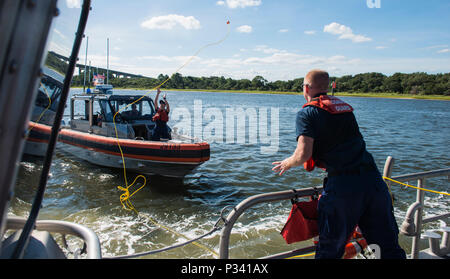 Petty Officer 1st Class Brad Wolf, a maritime enforcement