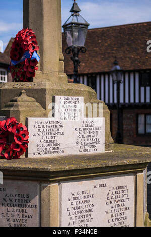 Berkhamsted is a small historic market town in the Chilterns, Hertfordshire, England, U.K. Stock Photo