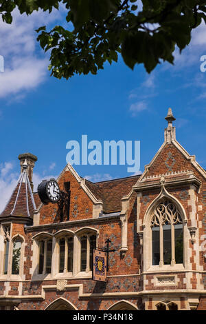 Berkhamsted is a small historic market town in the Chilterns, Hertfordshire, England, U.K. Stock Photo