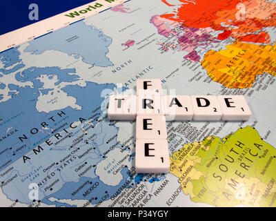 tariffs trade course without international natural left its quotas restrictions map background alamy