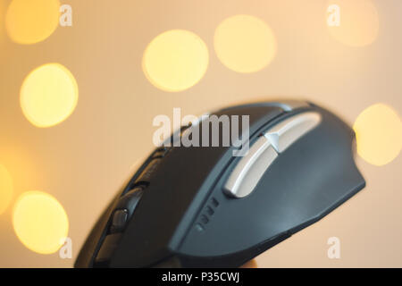 Plastic external computer modern gaming pc optical mouse Stock Photo ...