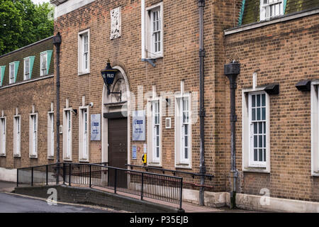 Watford police station on Shady Lane, Watford, Hertfordshire, England, U.K. Stock Photo