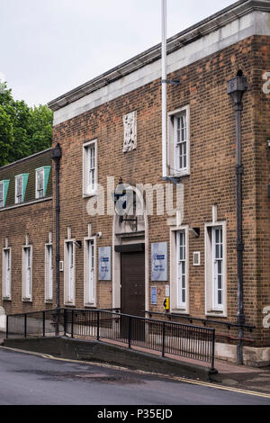Watford police station on Shady Lane, Watford, Hertfordshire, England, U.K. Stock Photo