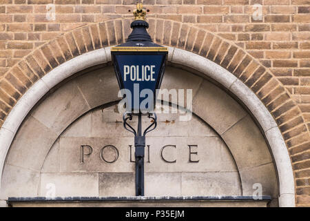 Watford police station on Shady Lane, Watford, Hertfordshire, England, U.K. Stock Photo