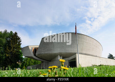 Banska Bystrica (Neusohl): museum at the Memorial of the Slovak National Uprising in Slovakia, , Stock Photo