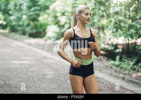 Portrait of beautiful Fitness Sport woman woman in sportswear outdoors  Stock Photo - Alamy