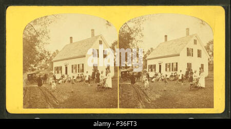 . Crescent Beach cottage. Alternate Title: Cape Ann scenery.  Coverage: 1858?-1890?. Source Imprint: 1858?-1890?. Digital item published 7-28-2005; updated 2-13-2009. 79 Crescent Beach cottage, by Procter Brothers Stock Photo