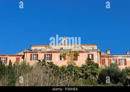 Castle of Caselette in Valsusa Valley Stock Photo