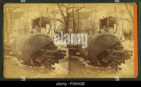 83 Debris and damaged buildings from explosion, by H. P. McIntosh 4 Stock Photo