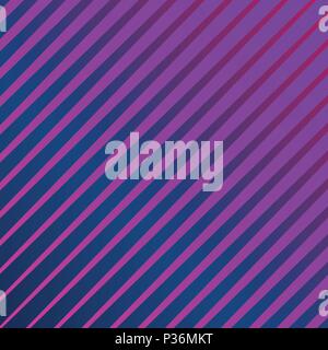 Abstract of colorful in blue pink tone of dark diagonal stripes background. Illustration vector eps10 Stock Vector